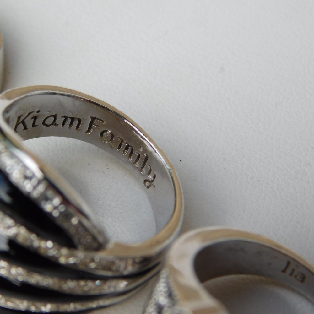 Vintage Lot of Six Rings includes lia sophia and Kiam Family - Picture 10 of 10